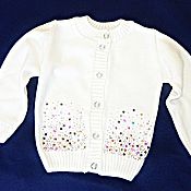 Одежда детская handmade. Livemaster - original item Knitted blouse, light, warm, age 5-6 years.. Handmade.