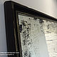 Заказать Состаренное зеркало в черной раме напольное. FineDeco Состаренные зеркала ручной работы. Ярмарка Мастеров. . Зеркала Фото №3