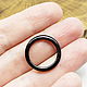 16 Thin black agate ring. Rings. Selberiya shop. My Livemaster. Фото №5