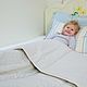 Детское конопляное одеяло 100х135 KIDS WINTER SLEEP. Одеяла. Devohome. Интернет-магазин Ярмарка Мастеров.  Фото №2