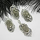 Order Medea jewelry set with pyrite made of 925 sterling silver AN0001. Sunny Silver. Livemaster. . Jewelry Sets Фото №3