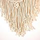 Панно макраме. Панно макраме. Элеонора Макраме(Macrame design) (eleonora-stepanova). Ярмарка Мастеров.  Фото №4