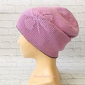 Аксессуары handmade. Livemaster - original item Women`s beanie hat made of Merino wool. Handmade.