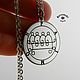 Medallion ' Seal of the Demon Paimon (Paimon)' (black engraving). Pendants. Borowski store. My Livemaster. Фото №5