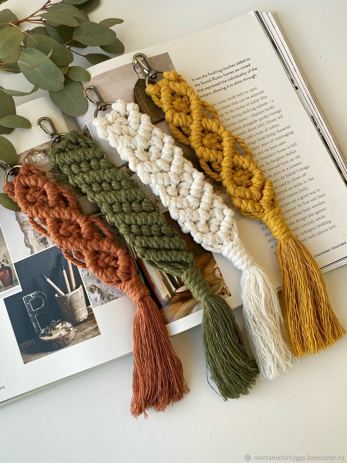 Брелок макраме в интернет-магазине Ярмарка Мастеров по цене 440 ...