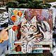 Oil painting of a cat on canvas. Pictures. Annet Loginova. Online shopping on My Livemaster.  Фото №2