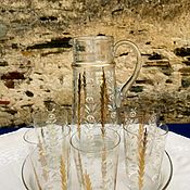 Винтаж: Фужеры под вино, муранское стекло