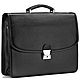 Leather briefcase 'Brest' (black), Brief case, St. Petersburg,  Фото №1