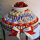 Огромный торт из киндеров "гранд" - подарок на ДР, Кулинарные сувениры, Москва,  Фото №1