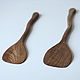 Oak spatulas for kitchen: Small and Large. Color 'walnut'. Dinnerware Sets. derevyannaya-masterskaya-yasen (yasen-wood). Online shopping on My Livemaster.  Фото №2