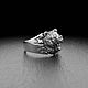 Кольцо Медведь. Кольца. AlexFox Jewelry. Ярмарка Мастеров.  Фото №4