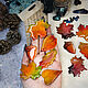 Order Brooches ' Bright autumn leaves autumn leaf autumn orange'. greenfox-23. Livemaster. . Brooches Фото №3