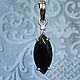 Diamond black pendant 5.50 ct buy, Necklace, Tolyatti,  Фото №1