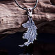 Colgantes emparejados con piedras: zorro y lobo. Pendant. Ringlin's shop. My Livemaster. Фото №5