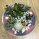 Флорариум "Ёжик в тумане". Флорариумы. Florariumstyle. Ярмарка Мастеров.  Фото №5