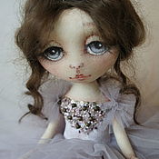Куклы и игрушки handmade. Livemaster - original item Interior textile doll Ballerina. pink.. Handmade.