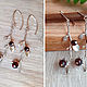 Amber. Earrings 'First frost' amber silver. Earrings. Frollena II. Natural Baltic amber. My Livemaster. Фото №5