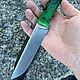 Hunting knife made of forged steel 110H18M-SHD. Knives. zlathunter. My Livemaster. Фото №4