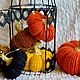Order  knitted pumpkins. isly. Livemaster. . Interior elements Фото №3