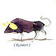 figurine of a Buffalo. Miniature figurines. In Glass. Online shopping on My Livemaster.  Фото №2