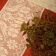 Дорожка на стол с узором "Птицы". Tablecloths. Richelieu embroidery. Online shopping on My Livemaster.  Фото №2