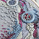 Abstract panels. Embroidery on the hoop. Panels. Siberian decor. My Livemaster. Фото №6