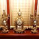 Каминные часы с фарфоровыми вставками Франция. Часы каминные. Grigory. Ярмарка Мастеров.  Фото №6