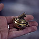 Dragones de bronce chino decoración Caja de incienso incensario. Year of the Dragon. ket-di. Ярмарка Мастеров.  Фото №4
