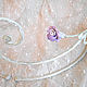 Wrought iron curtain rod for the Rosarium canopy'. Canopy for crib. Forged Art. My Livemaster. Фото №6