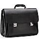 Leather briefcase 'Simon' (black), Brief case, St. Petersburg,  Фото №1