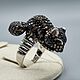 Silver ring with cubic Zirconia, Rings, Moscow,  Фото №1