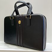 Сумки и аксессуары handmade. Livemaster - original item Men`s business bag-case made of leather (CHIN Collection). Handmade.