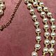 Бусы-чокер  Golden Heart  из серии Cascade Choker. Бусы. DunkelArt. Ярмарка Мастеров.  Фото №5