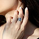Заказать Кольцо Лань регулируемое серебро 925 пробы SS0020. Sunny Silver. Ярмарка Мастеров. . Кольца Фото №3