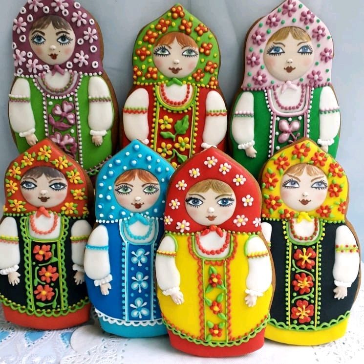 Пряник Матрешка. Русский сувенир в интернет-магазине Ярмарка Мастеров ...