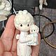 Винтаж: Фарфоровые ёлочные игрушки Precious Moments. Игрушки винтажные. Старая сказка. Ярмарка Мастеров.  Фото №6