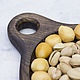 Order Board for cheese, nuts and snacks 'Pear'. derevyannaya-masterskaya-yasen (yasen-wood). Livemaster. . Cutting Boards Фото №3