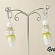 Order Earrings pearls and white flowers. Grafoli jewellery. Livemaster. . Earrings Фото №3