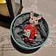 Ёлочная игрушка из ваты заяц Степан. Елочные игрушки. На все руки (navceruki-1) (navceruki-1). Ярмарка Мастеров.  Фото №4