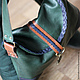 Сумка зеленая с косичками, Классическая сумка, Южноуральск,  Фото №1