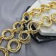 20cm Chain 21mm (thickness) color gold (5289-Z), Chains, Voronezh,  Фото №1