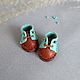 Shoes for doll ob11color - mint+brown 18mm. Clothes for dolls. Olga Safonova. My Livemaster. Фото №5
