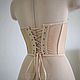 Заказать Прозрачный корсаж бежевый. Shi Corset (Анна). Ярмарка Мастеров. . Корсеты Фото №3