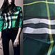 Хлопок Burberry Изумрудный. Хлопок в крупную клетку. Ткани. ТКАНИ 'Дамское Счастье'. Ярмарка Мастеров.  Фото №6