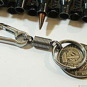 Сумки и аксессуары handmade. Livemaster - original item Keychain with symbols of the USSR 