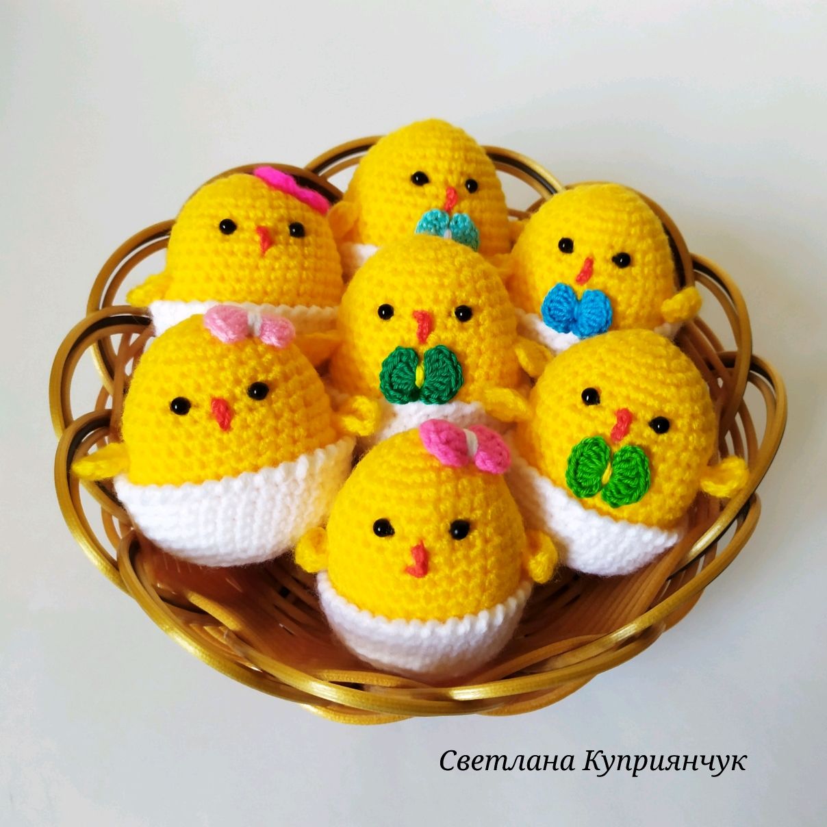 Цыпленок крючком