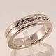 Золотое кольцо с бриллиантами Ф 1.5 мм. Кольца. taa_family. Ярмарка Мастеров.  Фото №4