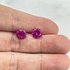 Пара Природных Рубинов, по 3.50 ct каждый. Кабошоны. lola (Lorraine-155). Интернет-магазин Ярмарка Мастеров.  Фото №2
