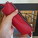 Заказать Кожаная косметичка, Косметичка из кожи, кожаный несессер. Cadi.Borse Изделия из кожи. Ярмарка Мастеров. . Косметички Фото №3