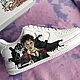 Custom Painted Sneakers Harry Potter Gifts Sneakers with Print. Sneakers. nataliadenimart. Online shopping on My Livemaster.  Фото №2